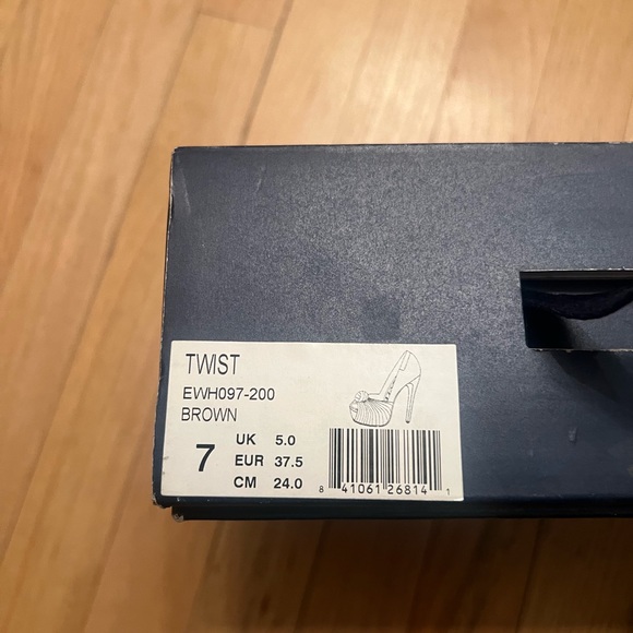 Deréon Heels Size 7 Brown - Picture 11 of 11